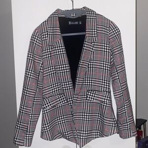 Plaid Blazer - XXS